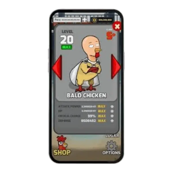 Bald chicken