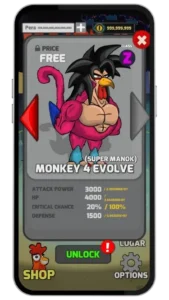 Super sisiw 4- strong chicken character